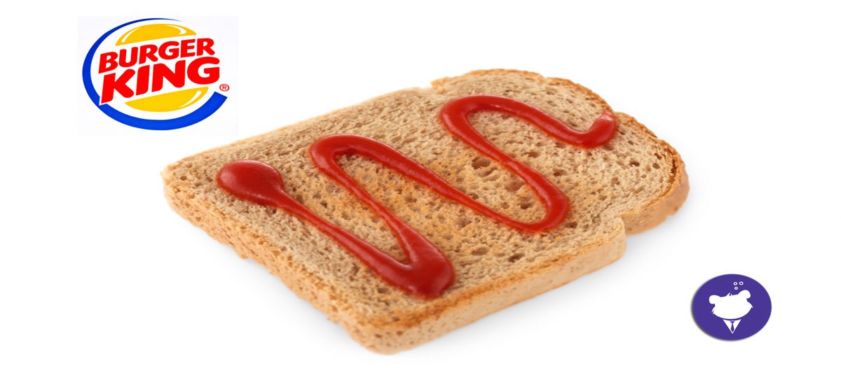 Burger Kings New “were All Going To Die Anyway” Meal Just Bread And Ketchup 